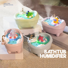 Load image into Gallery viewer, 300ml Cactus Coconut Tree Bathtub Aromatherapy Machine Oil Diffuser Colorful Light Auto Shut Off for Home Office
