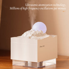 Load image into Gallery viewer, 300ml Seleno Meteorite Aromatherapy Oil Diffuser Colorful Light Auto Shut Off Essential Oil Aroma Diffuser for Home Office
