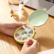 Load image into Gallery viewer, Plastic Portable Medicine Box Moistureproof Dustproof Sealed Divided Pill Box Large Capacity Medicine Jewelry Storage Box