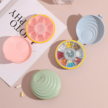 Load image into Gallery viewer, Plastic Portable Medicine Box Moistureproof Dustproof Sealed Divided Pill Box Large Capacity Medicine Jewelry Storage Box
