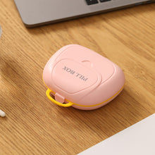 Load image into Gallery viewer, Plastic Portable Medicine Box Moistureproof Dustproof Sealed Divided Pill Box Large Capacity Medicine Jewelry Storage Box