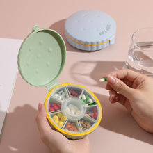 Load image into Gallery viewer, Plastic Portable Medicine Box Moistureproof Dustproof Sealed Divided Pill Box Large Capacity Medicine Jewelry Storage Box