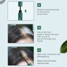 Load image into Gallery viewer, Disposable Hair Dye Pen Covering White Hair Temporary Hair Root Touch-up Stick Gentle Non-irritating Non-greasy Hair Dye Cream