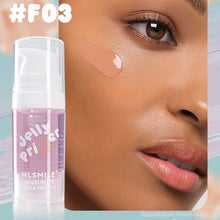 Load image into Gallery viewer, 4 Colors Jelly Pre-makeup Primer Gel Moisturizing Brightening Even Skin Tone Invisible Pores Non-greasy Facial Priming Gel