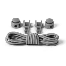 Load image into Gallery viewer, Colorful Elastic Band Round Spring Buckle Shoelaces Easy Convenient No-tie Shoelaces Casual Sports Shoes Shoelaces for Adult Children