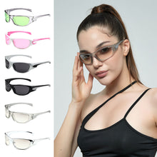 Load image into Gallery viewer, Personalized Retro Punk Style Small Frame Sunglasses Multicolor Unpolarized UV Protection Outdoor Sunglasses for Women Men