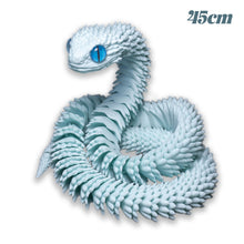 Load image into Gallery viewer, 30/45cm 3D Printed Snake Decoration 3D Printed Animals Desk Accessories Room Decor Office Table Funny Snake Year Ornament