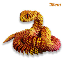 Load image into Gallery viewer, 30/45cm 3D Printed Snake Decoration 3D Printed Animals Desk Accessories Room Decor Office Table Funny Snake Year Ornament