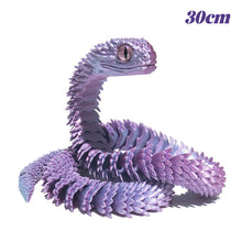 Load image into Gallery viewer, 30/45cm 3D Printed Snake Decoration 3D Printed Animals Desk Accessories Room Decor Office Table Funny Snake Year Ornament