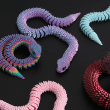 Load image into Gallery viewer, 30/45cm 3D Printed Snake Decoration 3D Printed Animals Desk Accessories Room Decor Office Table Funny Snake Year Ornament