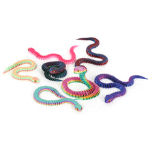 Load image into Gallery viewer, Luminous 30cm 3D Printed Cobra Snake Decoration 3D Printed Animals Desk Accessories Room Decor Office Table Snake Year Ornament