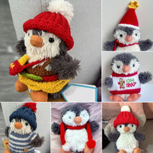 Load image into Gallery viewer, For Jellycat 11cm Peanut Penguin Replacement Outfit Animal Cosplay Cute Doll Clothes Accessories Mini Clothes
