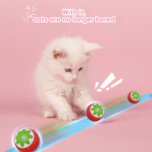 Load image into Gallery viewer, Strawberry Shape Cat Interactive Ball Toys Automatic Rolling Ball Electric Cat Toys Rechargeable Self-moving Kitten Toys