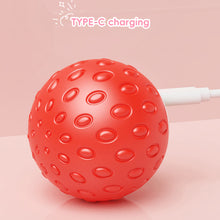 Load image into Gallery viewer, Strawberry Shape Cat Interactive Ball Toys Automatic Rolling Ball Electric Cat Toys Rechargeable Self-moving Kitten Toys