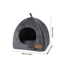 Load image into Gallery viewer, All-Season Use Cat Bed House Cat Thermal Bed Cat Sleeping Bag Deep Sleep Winter Doghouse Cats Nest Cave