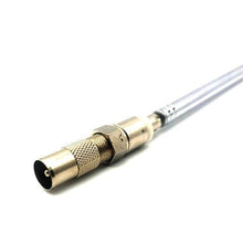 Load image into Gallery viewer, 75cm 7 Sections Telescopic DAB FM Radio Aerial Adapter HiFi AV Receiver Mini System Aerial Antenna