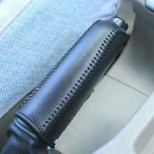 Load image into Gallery viewer, Carbon Fiber Car Leather Handbrake Cover Protective Sleeve Hand Brake Protection for Ford Focus 2012-2018 Accessories