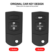 Load image into Gallery viewer, 2/3 Buttons TPU Car Key Case Cover Shell Fob Holder Keyless For Mazda Demio 2 3 5 6 M3 M5 M6 CX-5 CX7 CX9 RX8 MX5 MPV