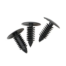 Load image into Gallery viewer, 20/50Pcs 8mm Auto Fastener Rivet Push in 8mm Car Trunk Roof Trim Panel Fastener Clip Fender Bumper Shield Retainer Clip Universal