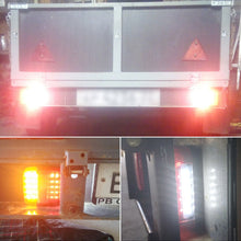 Load image into Gallery viewer, 2Pcs 12V 26LED Truck Rear Taillight Turn Signal Indicator Tail Light Car Number Plate Light Rear Reverse Brake Stop Lamp Trailer Caravan