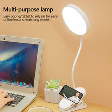 Load image into Gallery viewer, Table Lamp USB Rechargeable Desk Lamp With Clip Bed Reading Book Night Light LED Touch 3 Modes Dimming Eye Protection Light