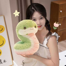 Load image into Gallery viewer, 25CM Kawaii Snake Baby Plush Doll Birthday Gift Cute Little Snake Animal Series Toy for Girlfriend