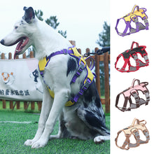 Load image into Gallery viewer, Durable Pet Dog Vest Harness Explosion-proof Big Dogs Harnesses Reflective French Bulldog Collar Shepherd Dogs Walking Supplies