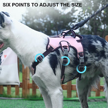 Load image into Gallery viewer, Durable Pet Dog Vest Harness Explosion-proof Big Dogs Harnesses Reflective French Bulldog Collar Shepherd Dogs Walking Supplies