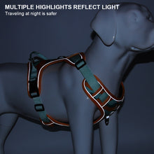 Load image into Gallery viewer, Medium Large Dog Harnesses Collar Labrador Reflective Adjustable Harness Oxford Cloth Pet Vest Training Hound Walk the Dog