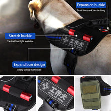 Load image into Gallery viewer, Dog Harness Saddle Style Large Dog Chest Harness Anti Slip Dog Leash Pet Leash Dog Saddle Tactical Chest Back