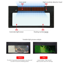 Load image into Gallery viewer, Solar Auto Darkening Welding Mask Welding Helmet Eyes Goggle/Welder Glasses Arc Protection Helmet for Welding Machine