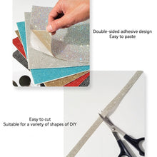 Load image into Gallery viewer, 12x20cm Crystal Diamond Car DIY Decorative Stickers Decoration Accessories Stickers Auto Interior Cover