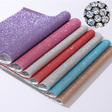 Load image into Gallery viewer, 12x20cm Crystal Diamond Car DIY Decorative Stickers Decoration Accessories Stickers Auto Interior Cover