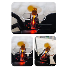 Load image into Gallery viewer, Motorcycle Rotatable Airplane Wind Powered LED Light Airplane Decor Ornaments Bikes Motorcycle Bicycle Decorations