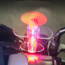 Load image into Gallery viewer, Motorcycle Rotatable Airplane Wind Powered LED Light Airplane Decor Ornaments Bikes Motorcycle Bicycle Decorations