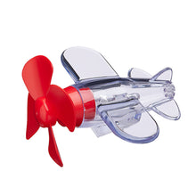 Load image into Gallery viewer, Motorcycle Rotatable Airplane Wind Powered LED Light Airplane Decor Ornaments Bikes Motorcycle Bicycle Decorations