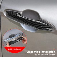 Load image into Gallery viewer, 4Pcs Car Door Handle Trim External Protective Carbon Fiber Accessories For Camry Corolla Levin Levn PRIUS BZ4X