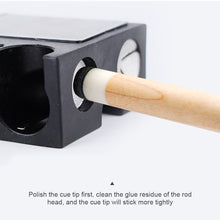 Load image into Gallery viewer, 11 IN 1 Multi-Functional Pool Cue Tip Repair Device For Small And Big Rod Head Cue Tip Grinding Needle Cutting Tool