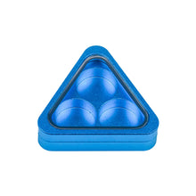 Load image into Gallery viewer, 1PC Pool Cue Tip Triangle Storage Box Three Holes Spare Bulk Cue Tip Storage Device Billiard Supplies