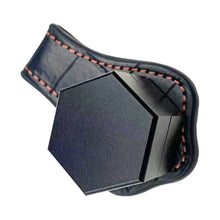 Load image into Gallery viewer, 1PC Lace Cowhide Mute Chalk Clip Used With Magnetic Chalk Storage Box Billiard Accessories