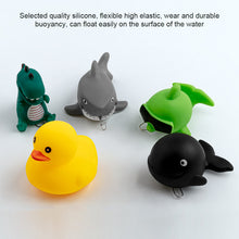 Load image into Gallery viewer, 1PC Vinyl /ABS Fish Buckle Float With Connector Waterproof Durable Personality Modified DIY Fishing Accessories