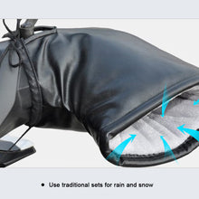 Load image into Gallery viewer, 1 Pair Autumn And Winter Outdoor Cycling Knitted Handle Cover Lengthened Rib Top Windproof Cold-Resistant Electric Bicycle Hand Guard