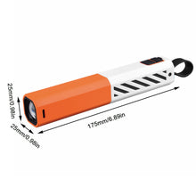 Load image into Gallery viewer, Outdoor Camping Multifunctional White Laser Flashlight With Lanyard LED Emergency Strong Light Zoom Flashlight