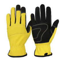 Load image into Gallery viewer, 1Pair Multi-Functional Imitation Microfiber Gardening Gloves Breathable Wear-Resistant Touch Screen Labor Protection Gloves