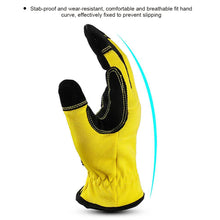 Load image into Gallery viewer, 1Pair Multi-Functional Imitation Microfiber Gardening Gloves Breathable Wear-Resistant Touch Screen Labor Protection Gloves
