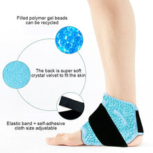 Load image into Gallery viewer, Multi-Functional Gel Ball Ankle Guard With Strap Sports Fitness Cold And Hot Double-Purpose Care Bag Sports Protector