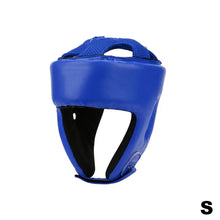 Load image into Gallery viewer, PU Leather Adult Kick Boxing Helmet Men Women Karate Head Guard MMA Kick boxing Fight Training Head Protection Full-face Head Gear