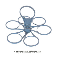 Load image into Gallery viewer, Party Portable Folding Cup Holder Rotating Six Cup Coffee Cup Holder KTV Portable Cocktail Holder Milk Tea Cup Holder