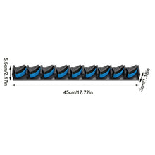Load image into Gallery viewer, ABS Fishing Rod Holders Fishing Rod Storage Display Rack Pendant Wall Mounted Nine in One Fishing Outdoor