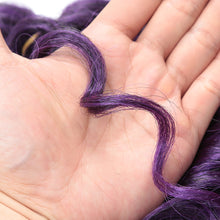 Load image into Gallery viewer, 10 Inch Kinky Twist Marley Braiding Crochet Hair Synthetic Pre-Separated Springy Afro Twist Hair For Butterfly Locs Braids